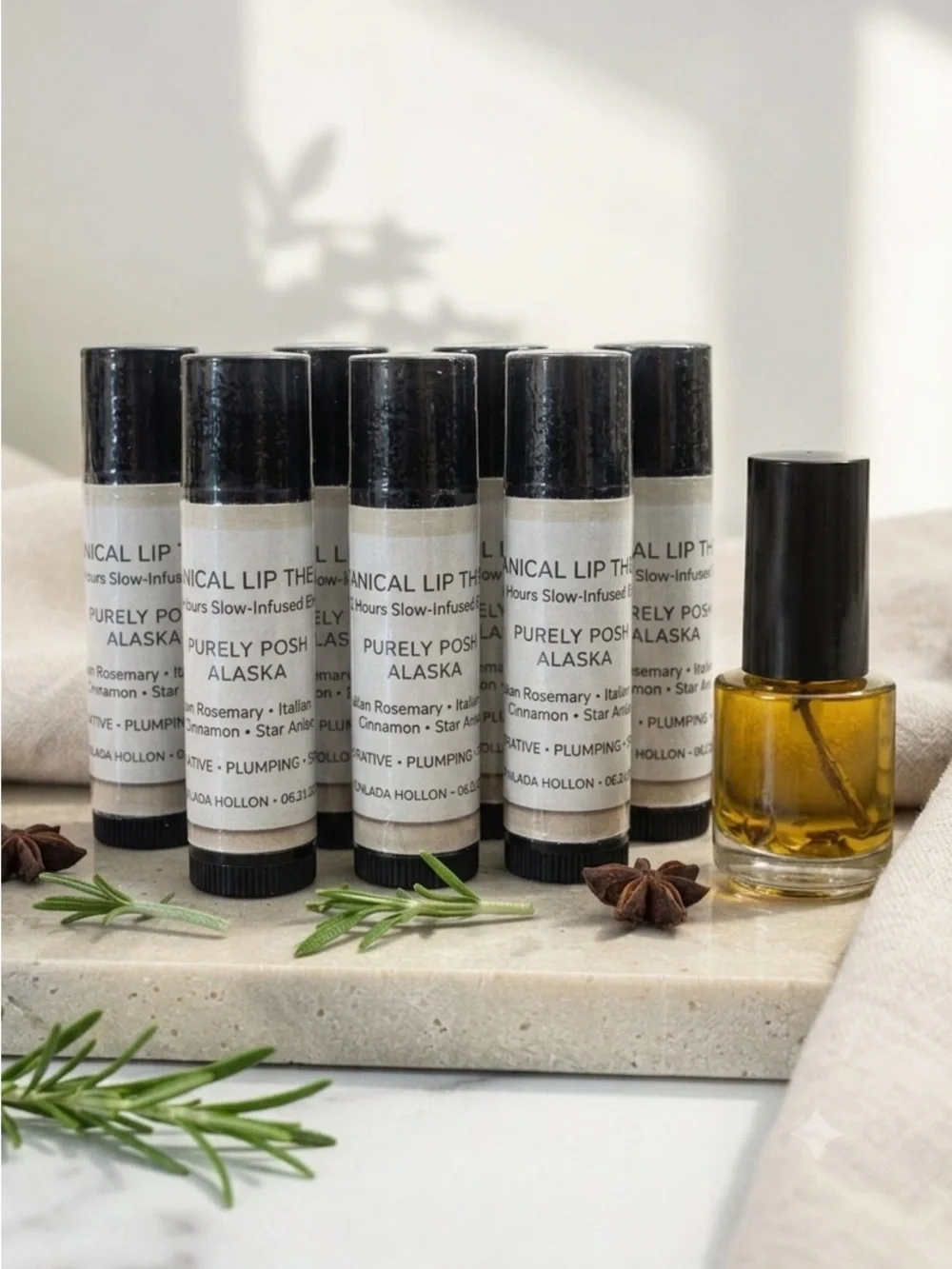 7 ROSEMARY ELIXIR LIP THERAPY Set